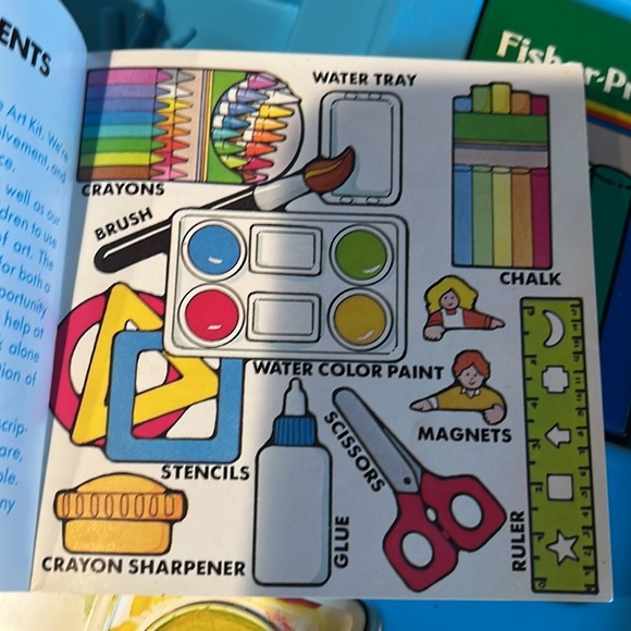 Fisher-Price vintage art set - Picture 10 of 11